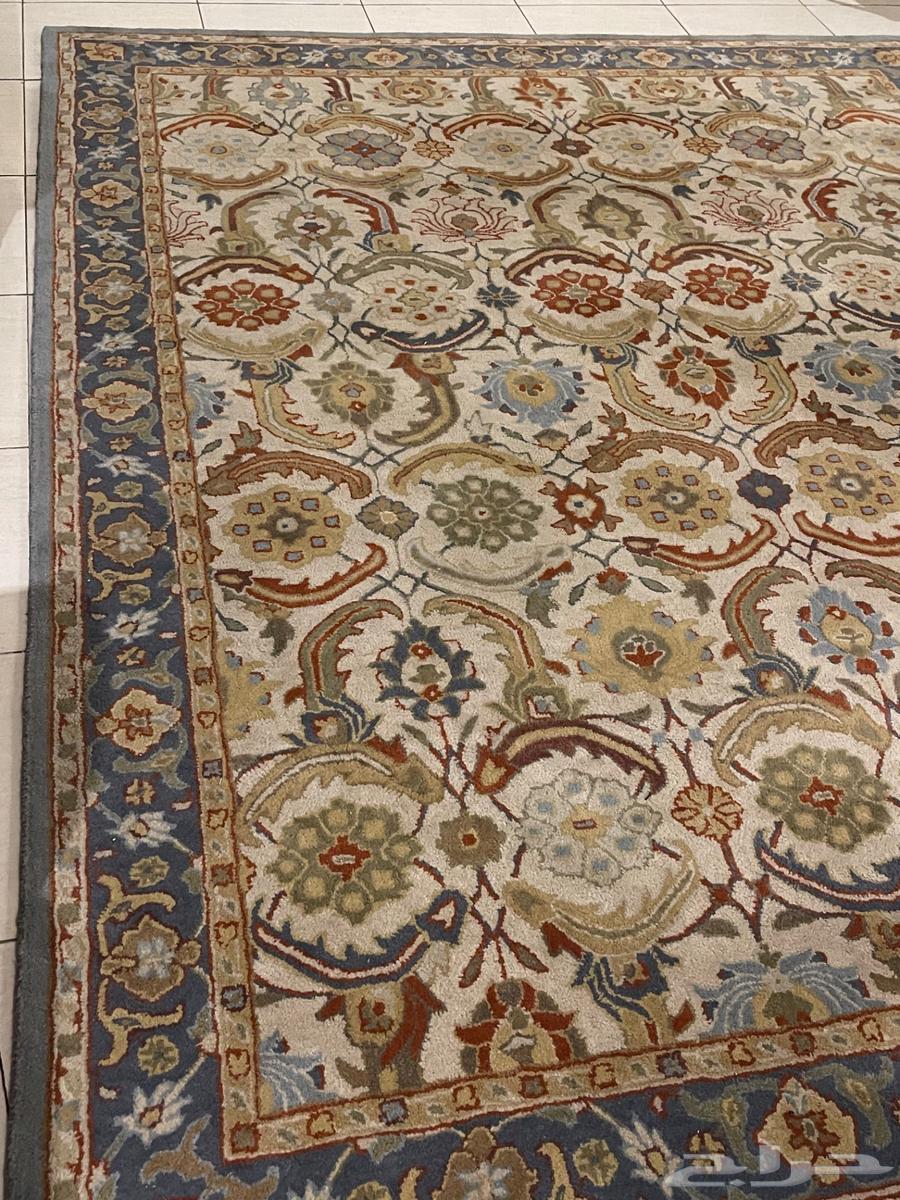 فرشة مجلس مقاس 2.44 متر في 3.05 صوف طبيعي 100   صناعة هندية64377856128259113