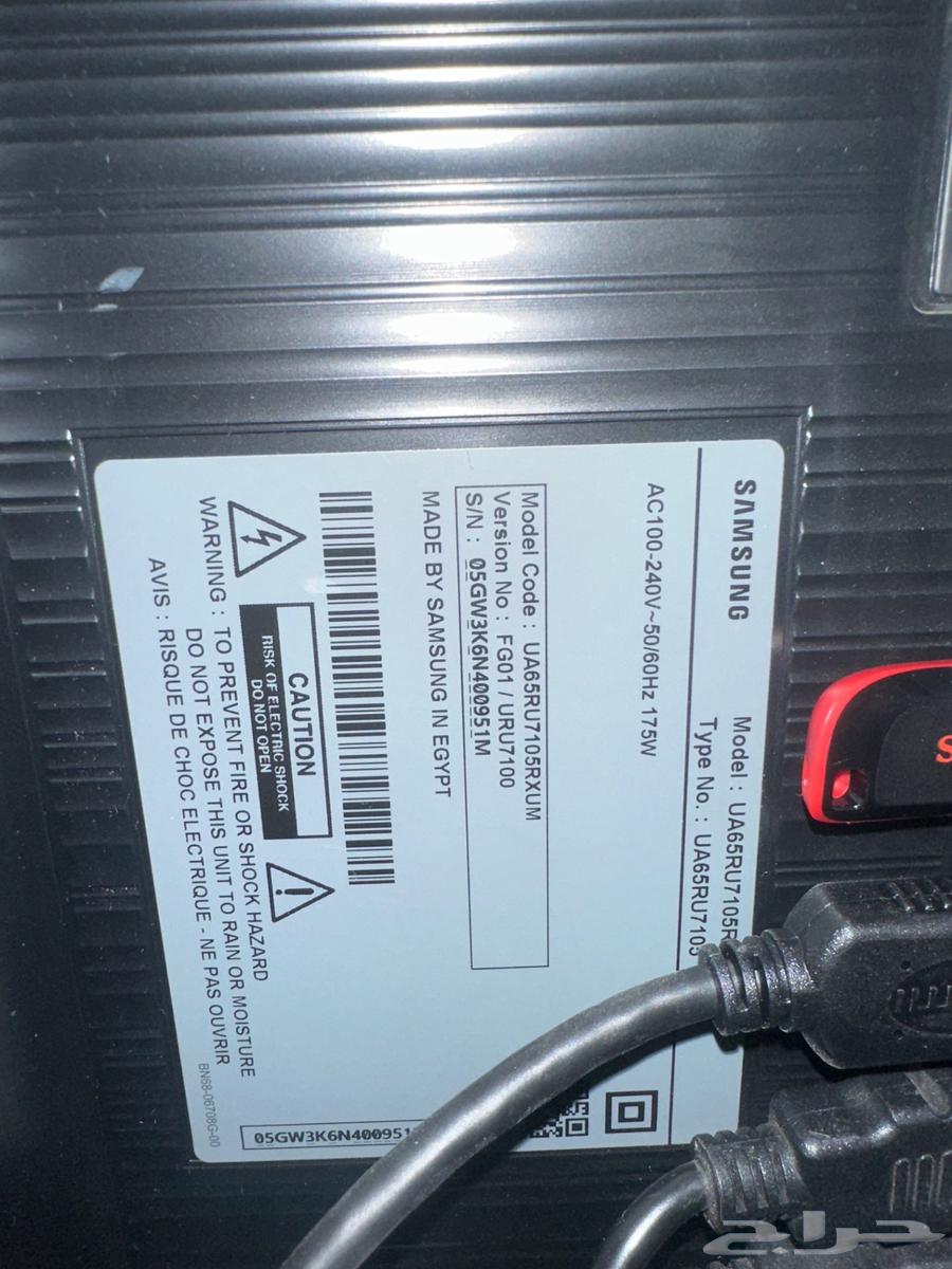 تلفيزيون سامسونج TV 65 بوصة 4K UHD Smart TV64378397000449111