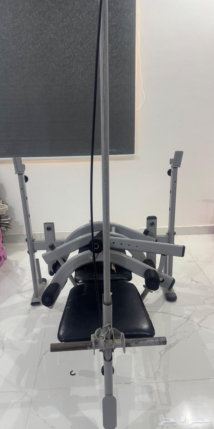 جهاز رياضه مع اوزانه64371089158146110