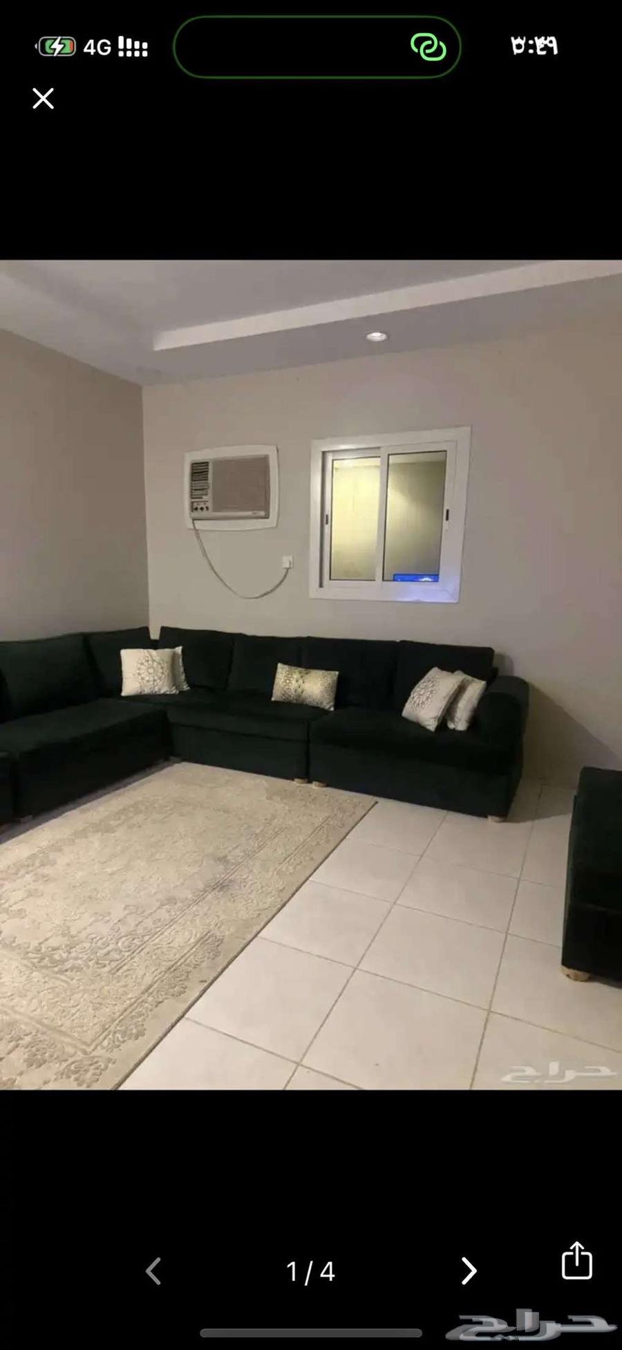 كنب وسجاد وطاولتين خدمه64371526084353110