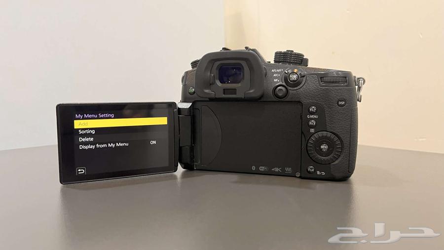 كاميرا باناسونيك GH5 مستعملة   عدسة بورتريه من باناسونيك64376944760962111