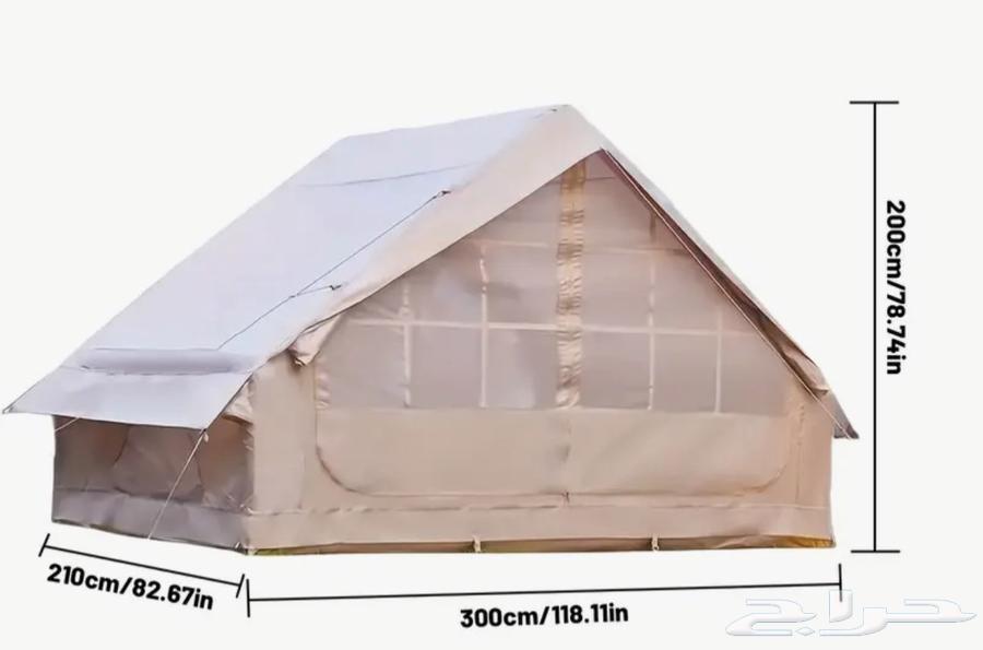 خيمه قابله للنفخ جديده64377827242242111