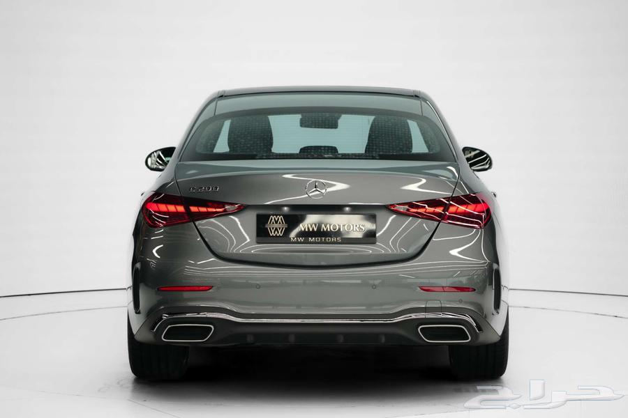 مرسيدس C 200 موديل 2025 أصفار خليجي رمادي غامق جملي64511506469123114