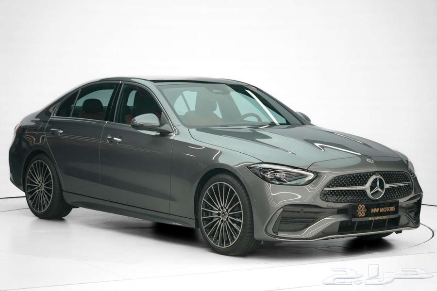 مرسيدس C 200 موديل 2025 أصفار خليجي رمادي غامق جملي64511506469123110