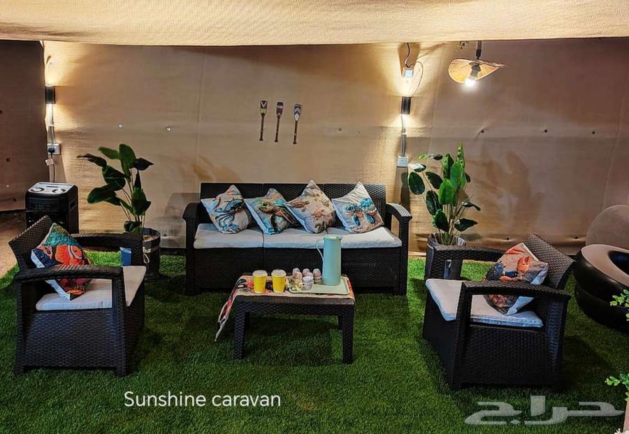 كرفان فاخر جدا فندقي للاجار على شاطئ جدة64365439953665112