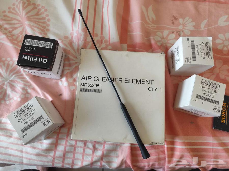 فلاتر زيت و فلتر هواء لسياراه متسوبيشي لانسر64512483038083110