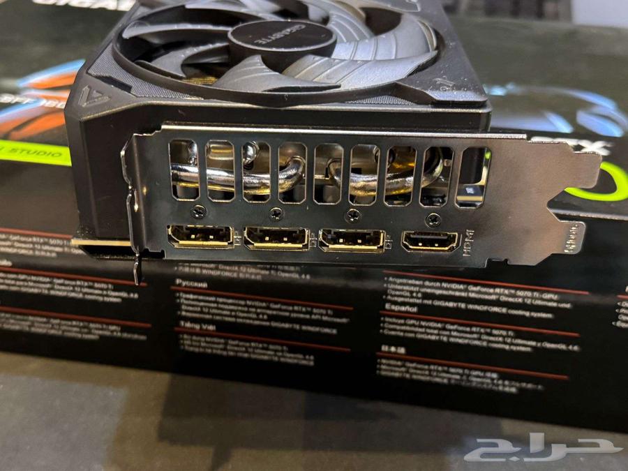 RTX 5070ti WINDFORCE OC SFF 16G Graphics Card (Used)64377004547459114