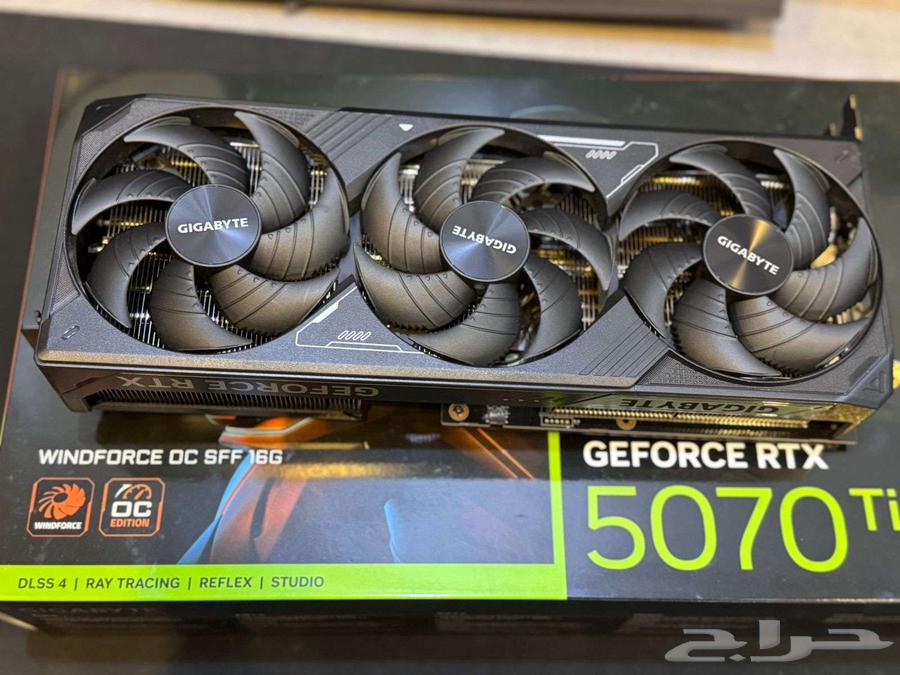 RTX 5070ti WINDFORCE OC SFF 16G Graphics Card (Used)64377004547459113