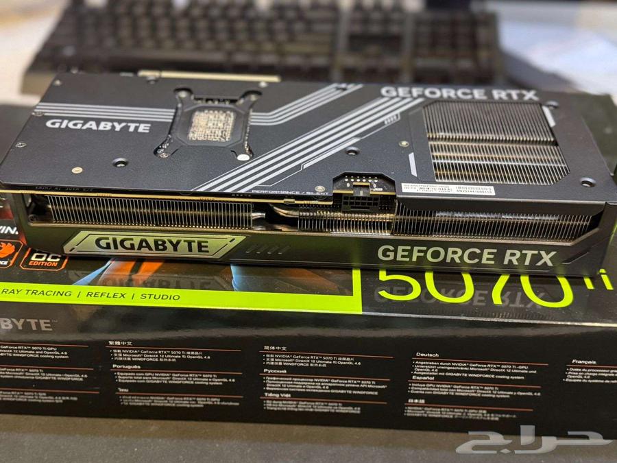 RTX 5070ti WINDFORCE OC SFF 16G Graphics Card (Used)64377004547459112