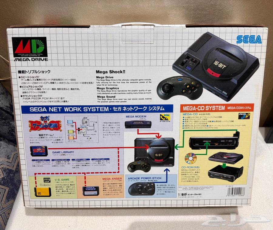 كمبيوتر سيجا ميجا درايف64366615225474111