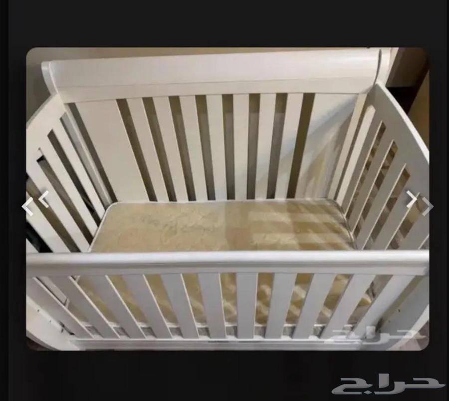 سرير اطفال ابيض ايكيا64367347281795112