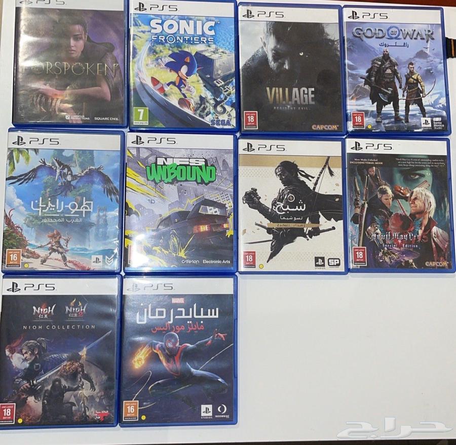 للبيع اشرطة سوني 5 نظيفة64367289265794111