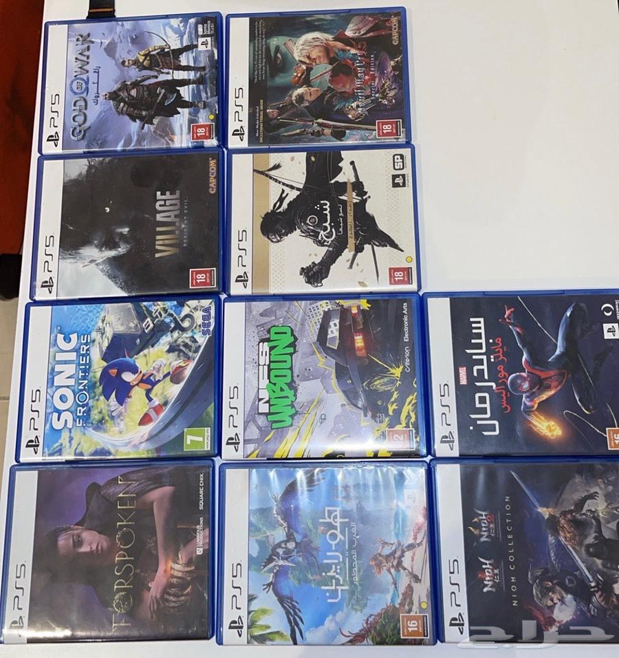 للبيع اشرطة سوني 5 نظيفة64367289265794110