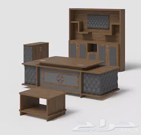 New office desks, executive desk set, meeting table, and chairs64391838410625110