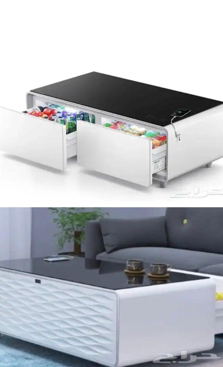 I need a used smart table and refrigerator64380276469762110