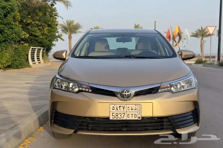 كورولا 2019 سعوديXLI بدي وكاله 1.6ممشي قليل 33 ألف kmمخزنه64524905028225110