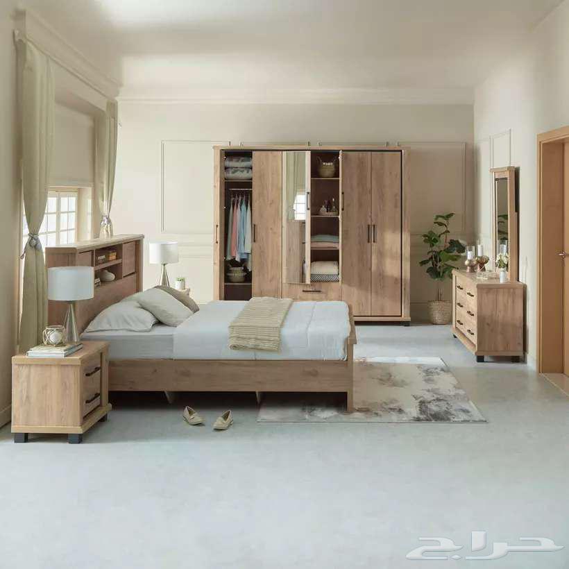 غرفة نوم فاخرة مكونة من 6 قطع   جديدة تماما   لم ت ستعمل64389004440705111