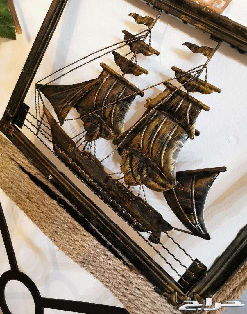 برواز معدني شكل سفينة64381410935682114