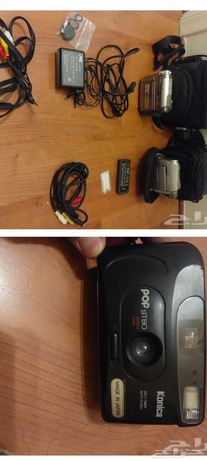 كميرات فديو سوني وجي في سي لاتعمل للبيع64384092240771110