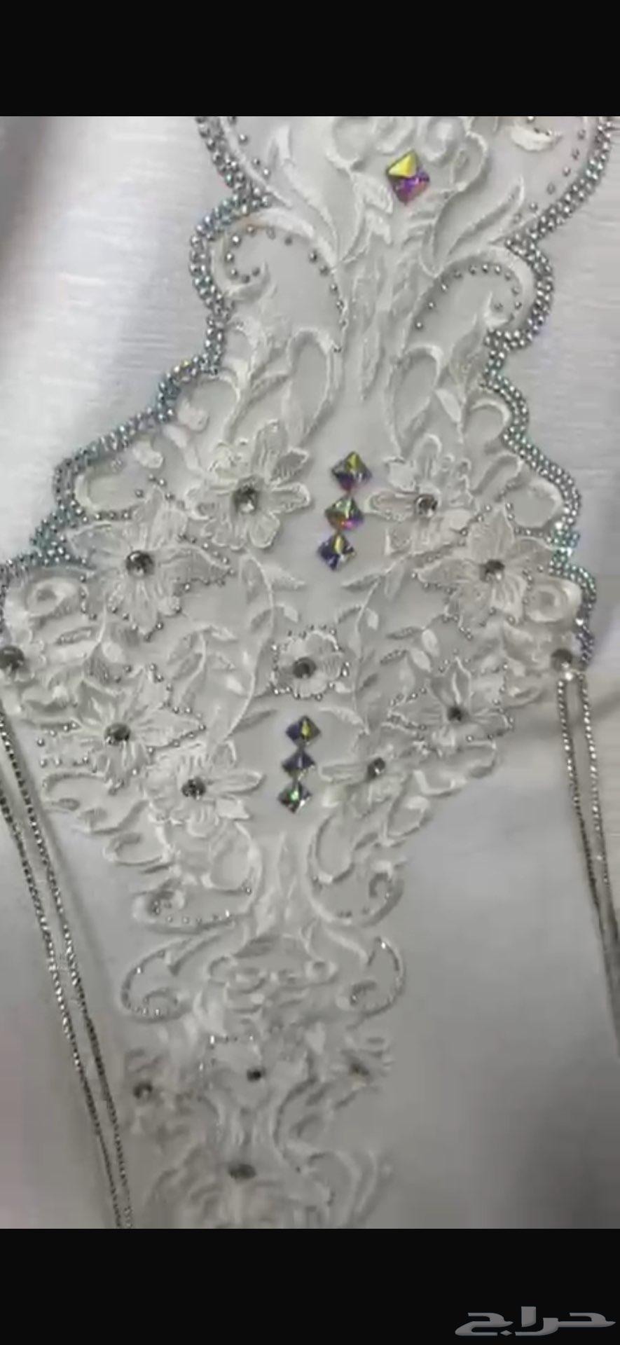 فستان ابيض جديد يجنن64385942524289112