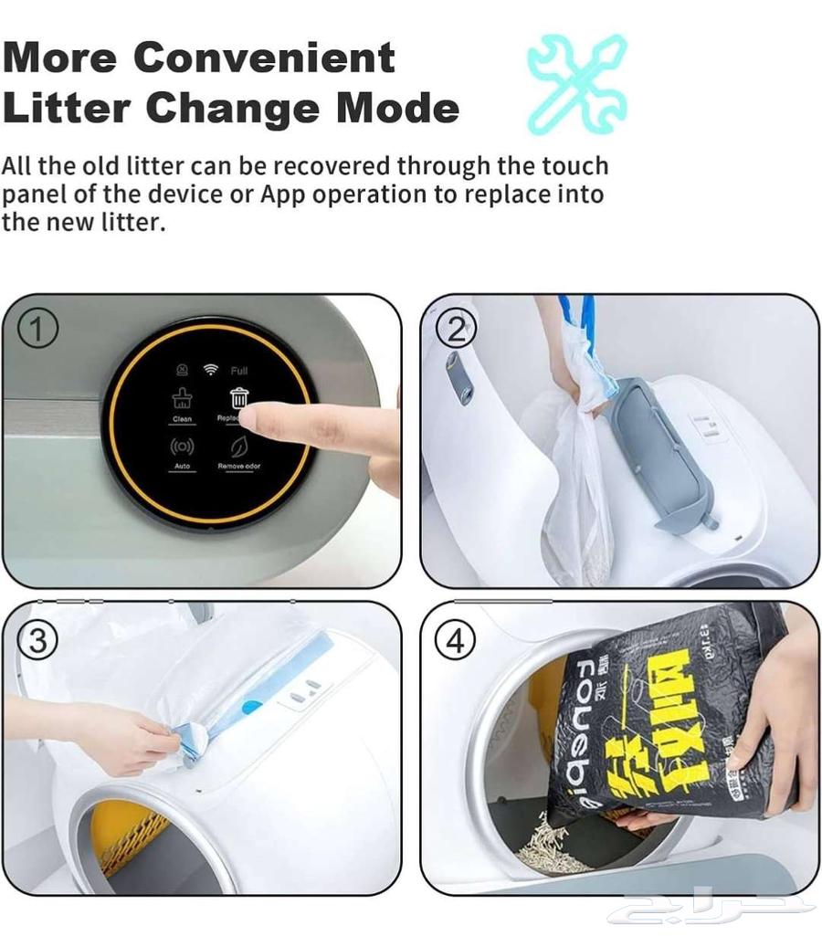 لتر بوكس للقطط64390361078147112