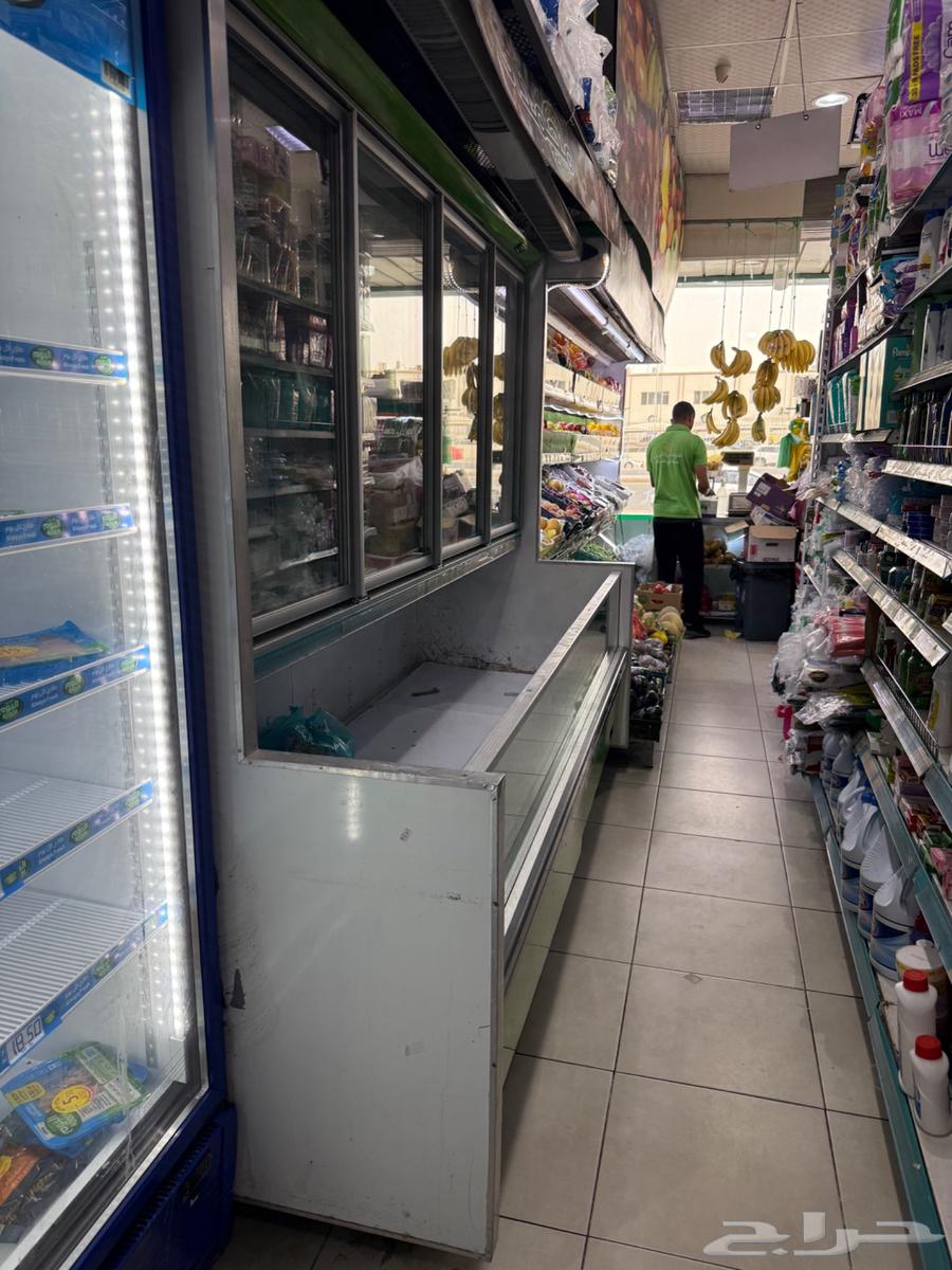 ثلاجة عرض تجميد سوبرماركت مستخدمه نظيفه64382459809537114