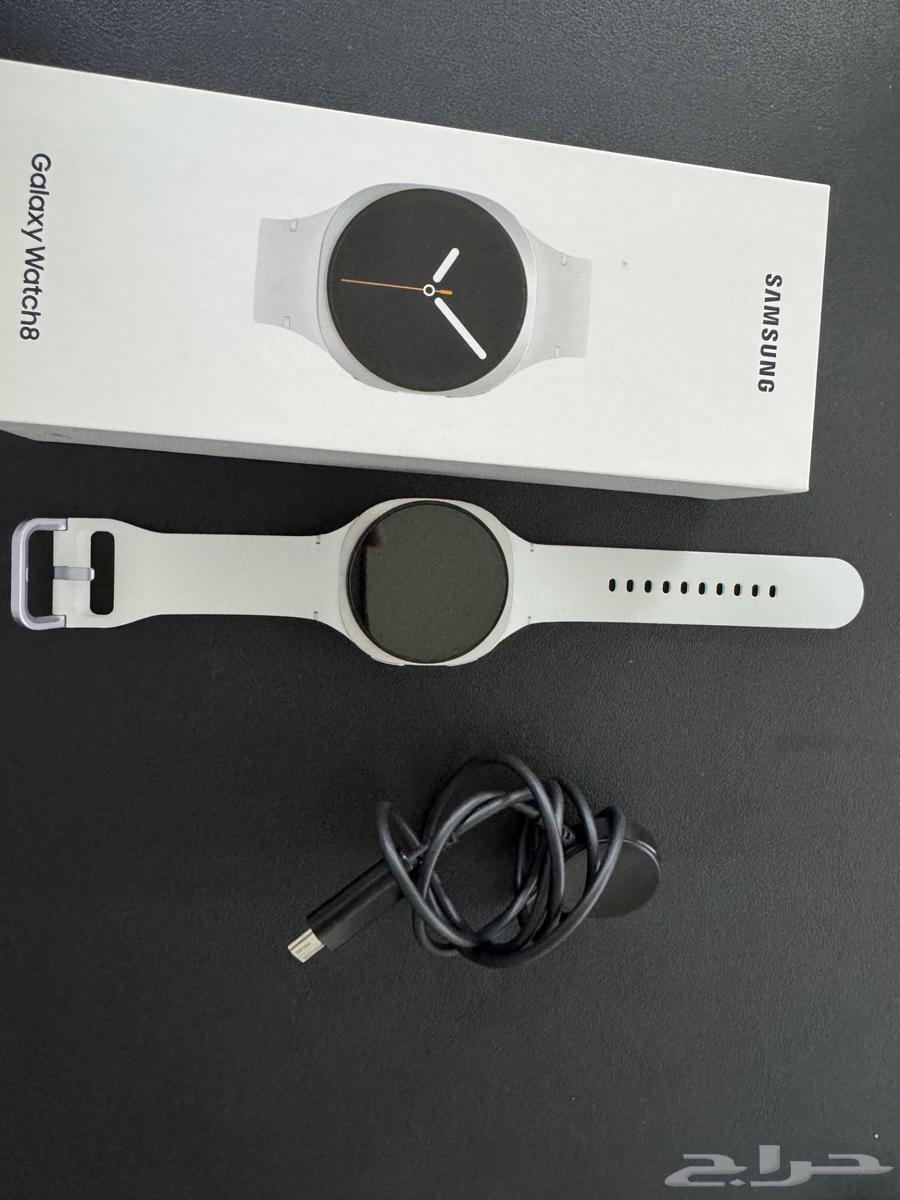 جالكسي واتش 8 Galaxy Watch 8 مقاس 40 ابيض فضي64383011453699114