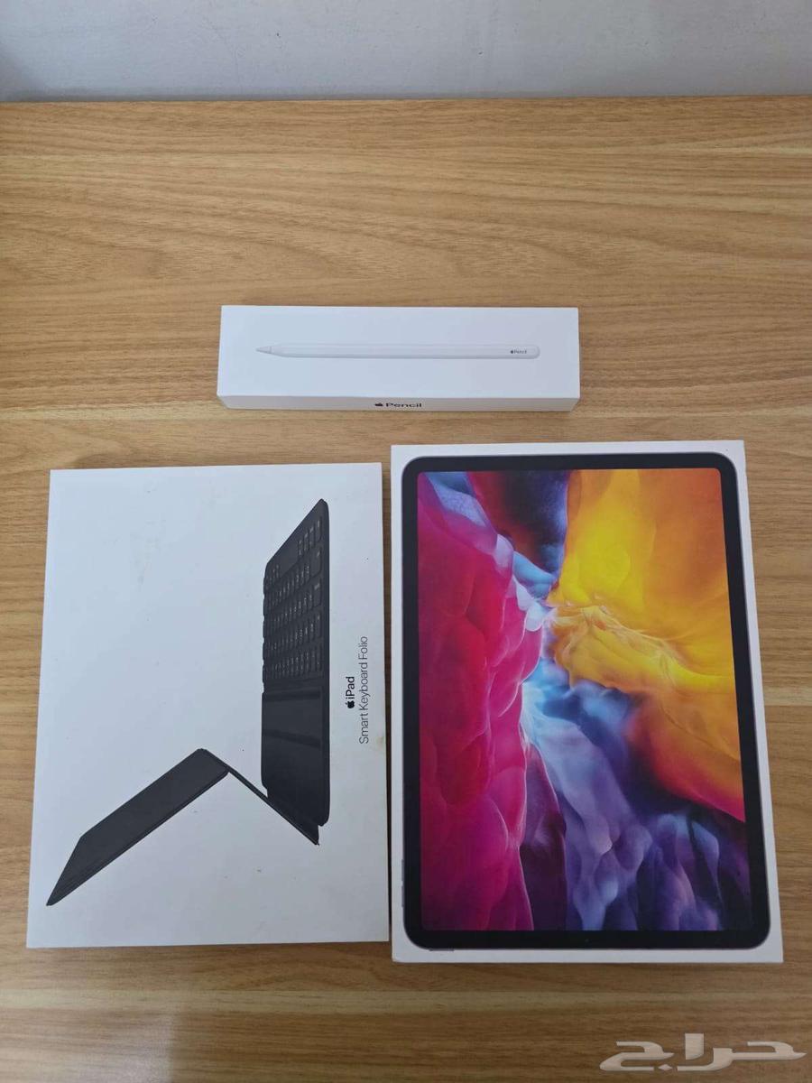 ايباد برو 11 انش مع كيبورد وقلم ابل64383358286849110