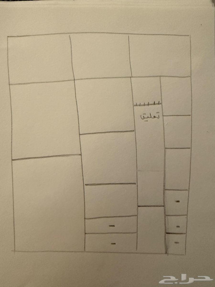 دولاب خشب ماليزي كبير شبه جديد لايوجد به كسور64384120328323111