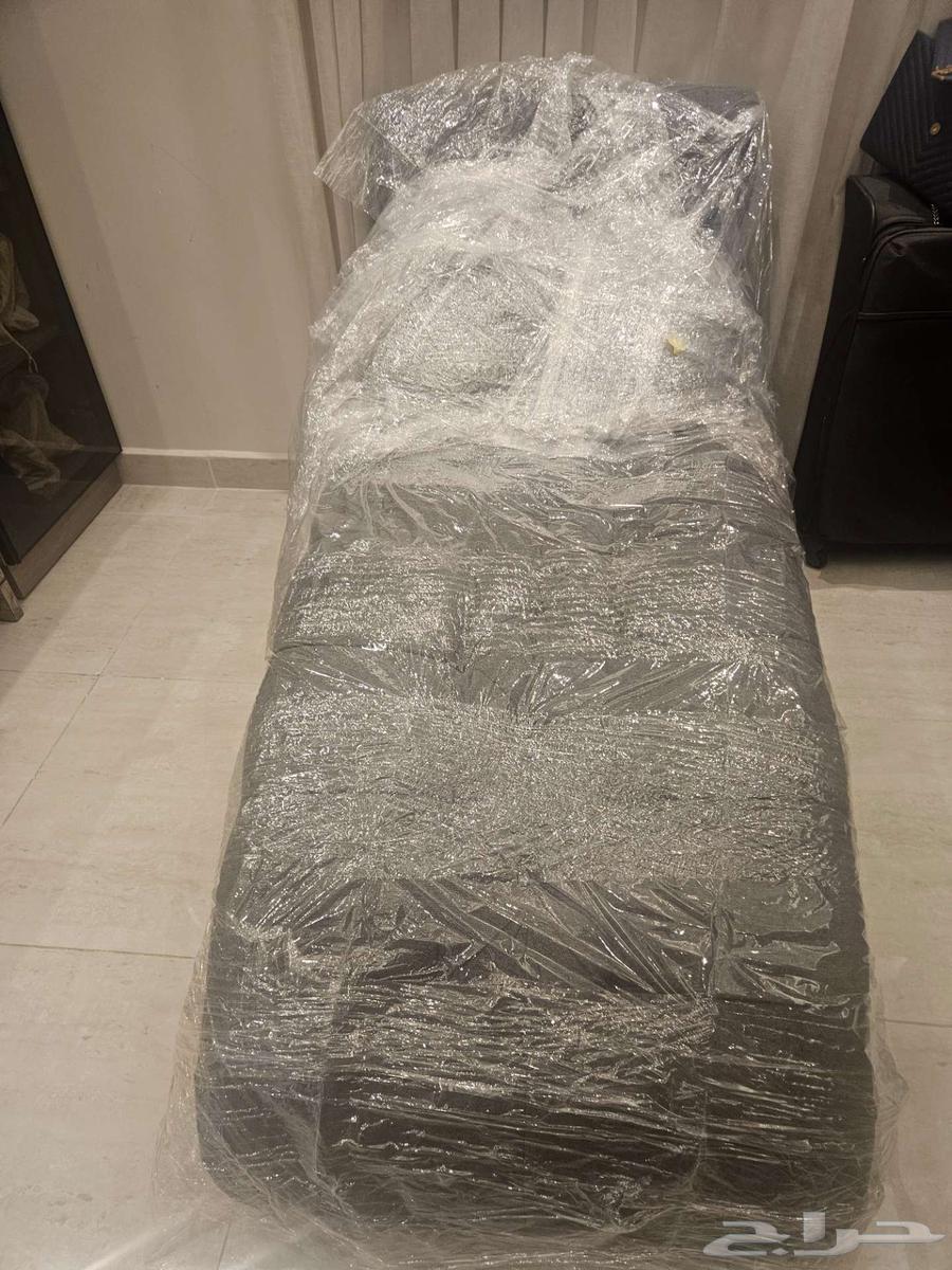 كنبه شازلون رمادي جديده64384328301953110