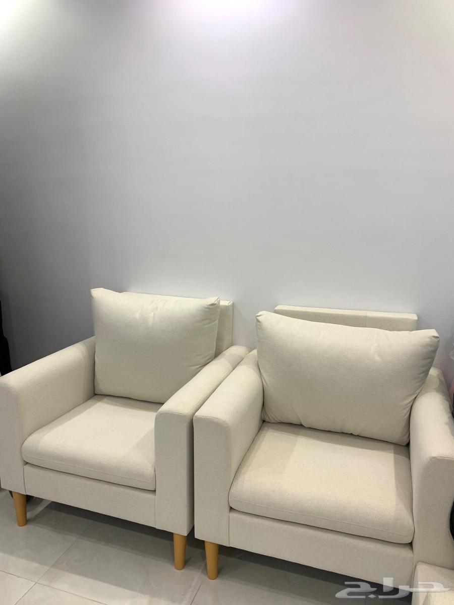 New sofa set, side tables, and TV table, never used64384910807171112