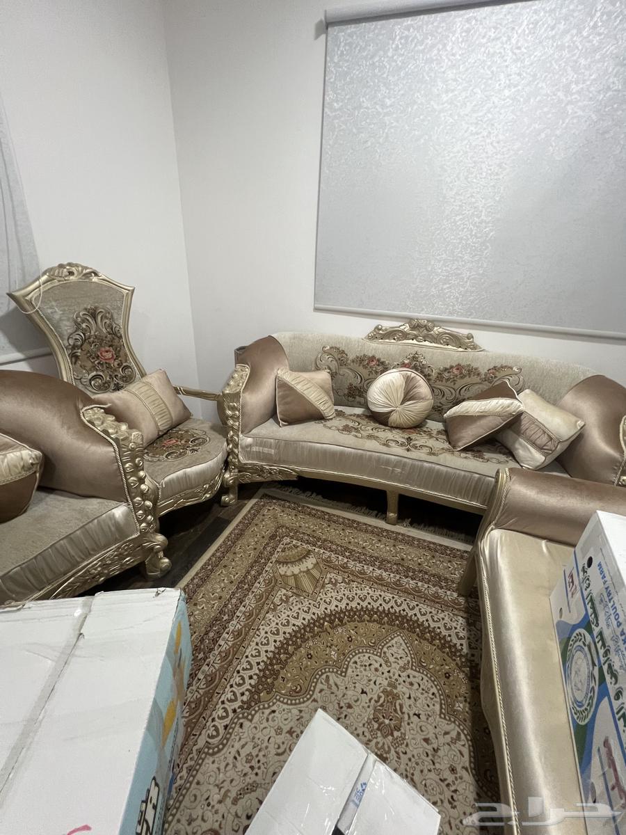 للبيع المستعجل اليوم كنب تركي استخدام قليل64385719092097110