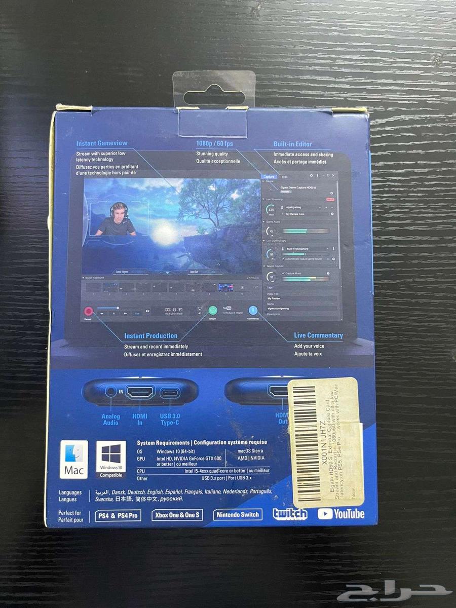 HD60 S Capture Card64387313233155114