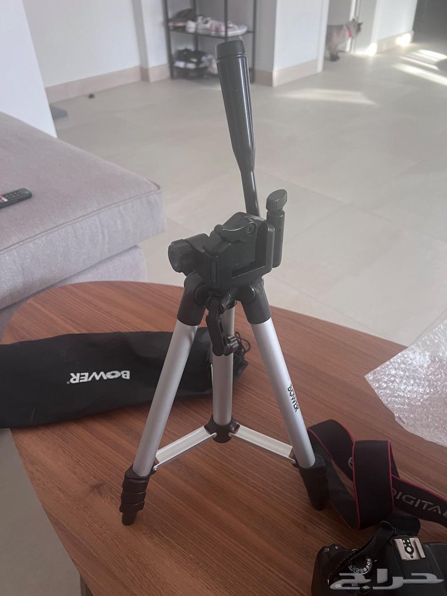 كاميرا كانون مع عدسة إضافية   شنطة   حامل (ترايبود)64387146080899110
