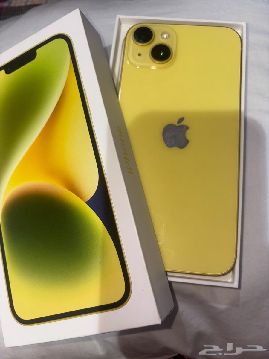 ايفون 14 بلس اصفر للبيع64387815624579112