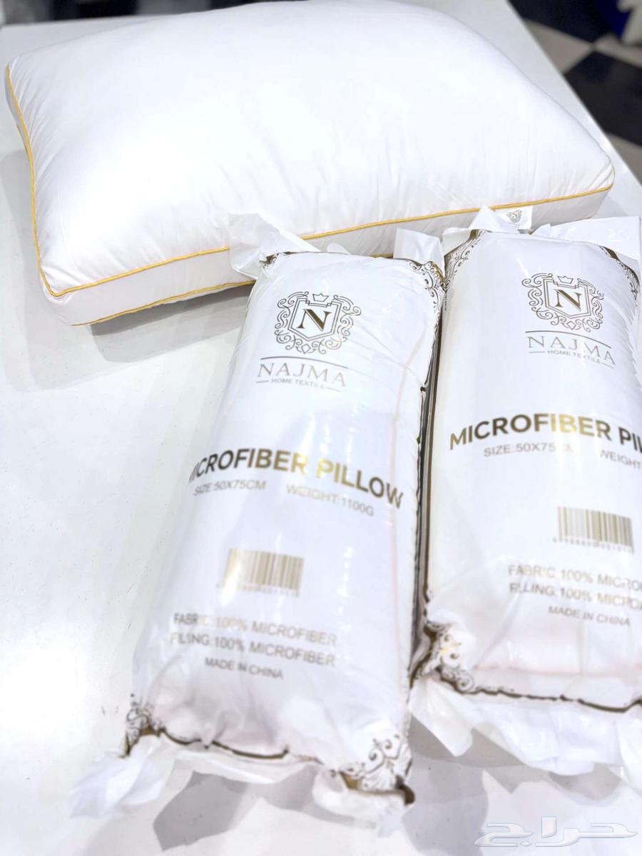 مخده فندقي مظغوط وزن 1100 جرام مكروفيبر64388674605953113