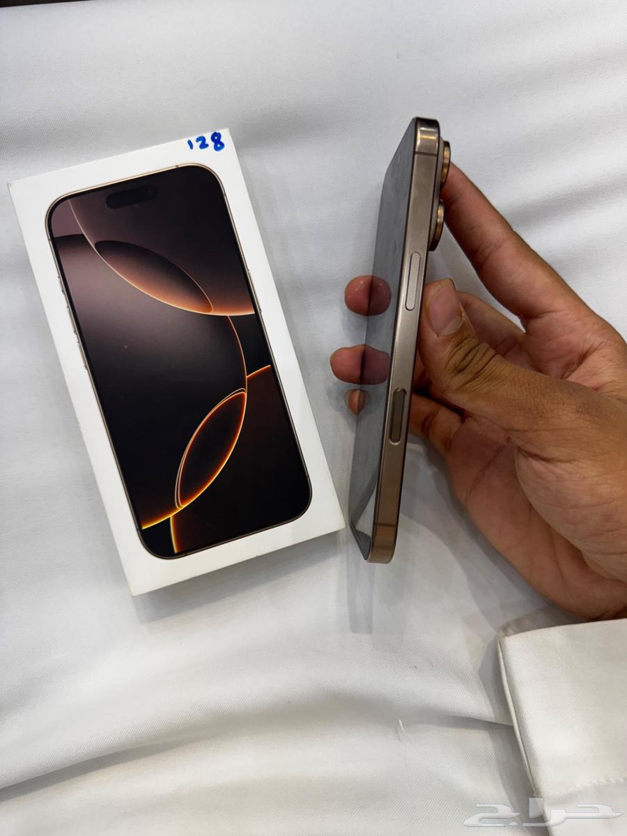 ايفون 16 برو مستخدم بسعر مناسبب64389874783106114