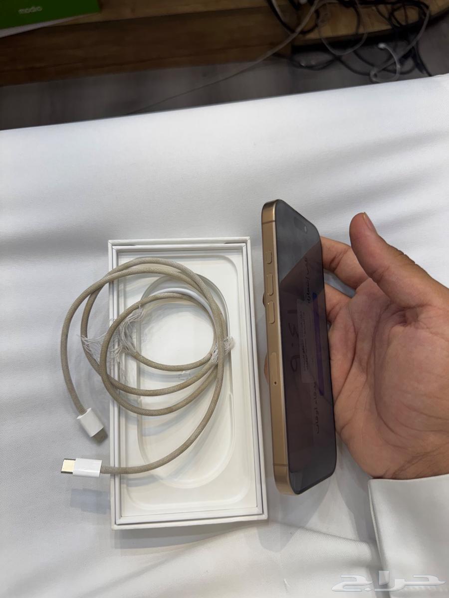 ايفون 16 برو مستخدم بسعر مناسبب64389874783106110