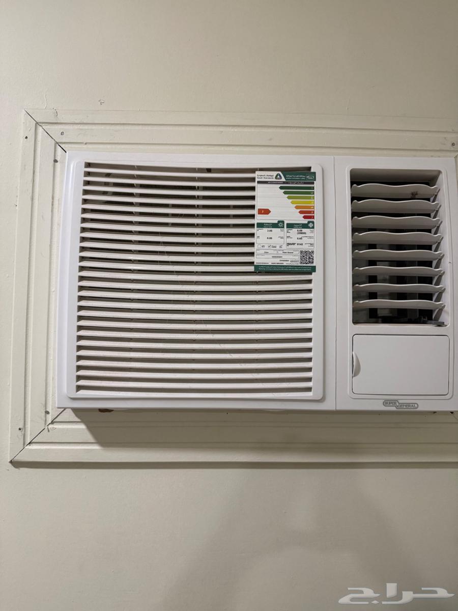 مكيف للبيع شباك شبه جديد مقاس 2464378905276419110