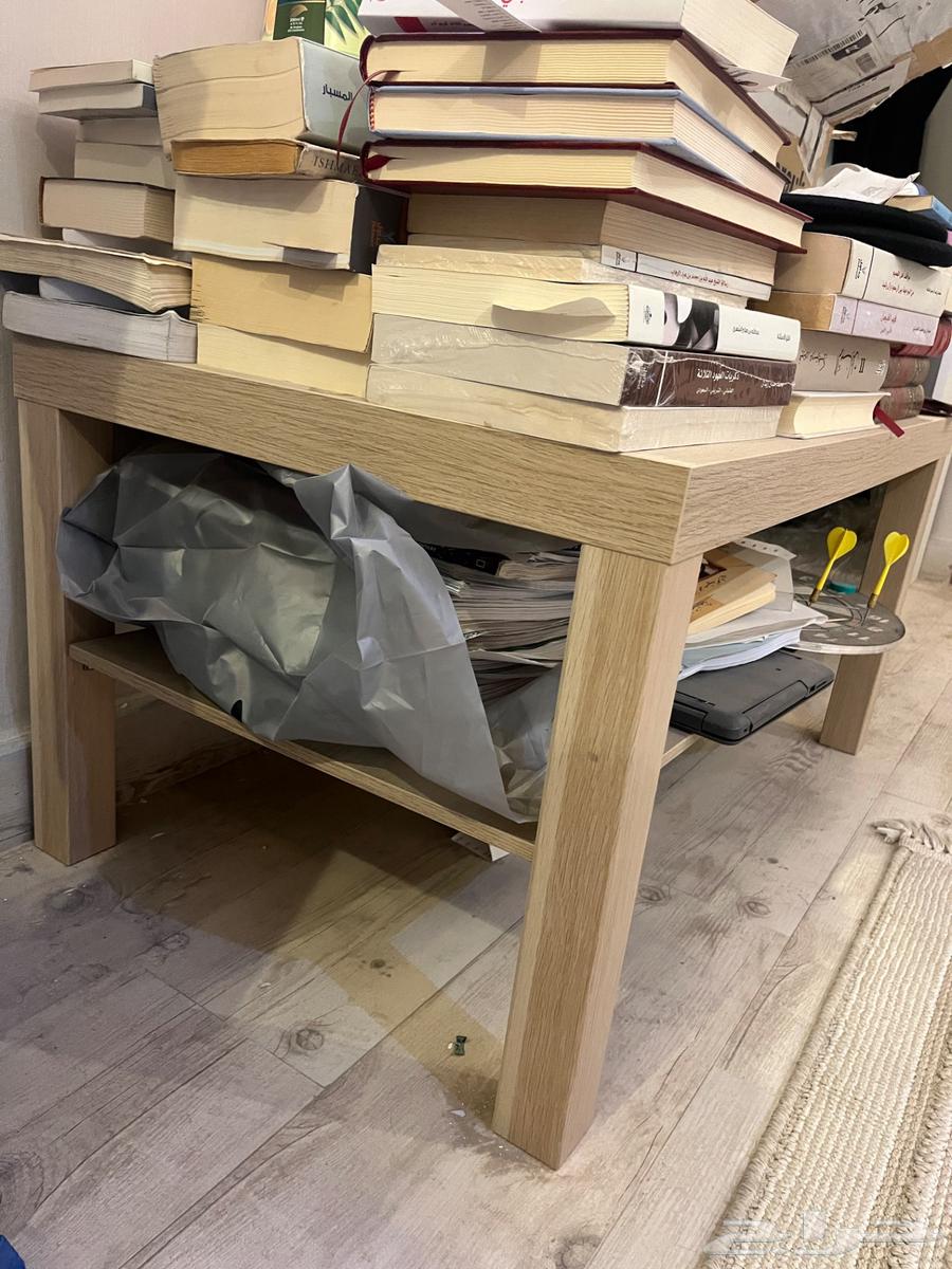 سرير مع مرتبة ورفوف وطاولة64380390205315111