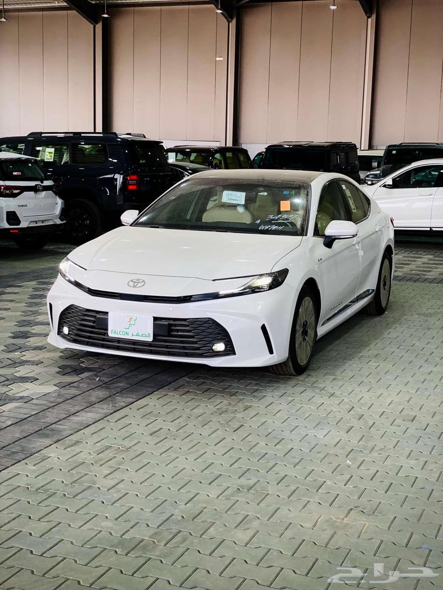 تويوتا كامرى فل ونص فل وأستاندر هايبرد وبنزين 2025أقساط وكاش64524378765059110