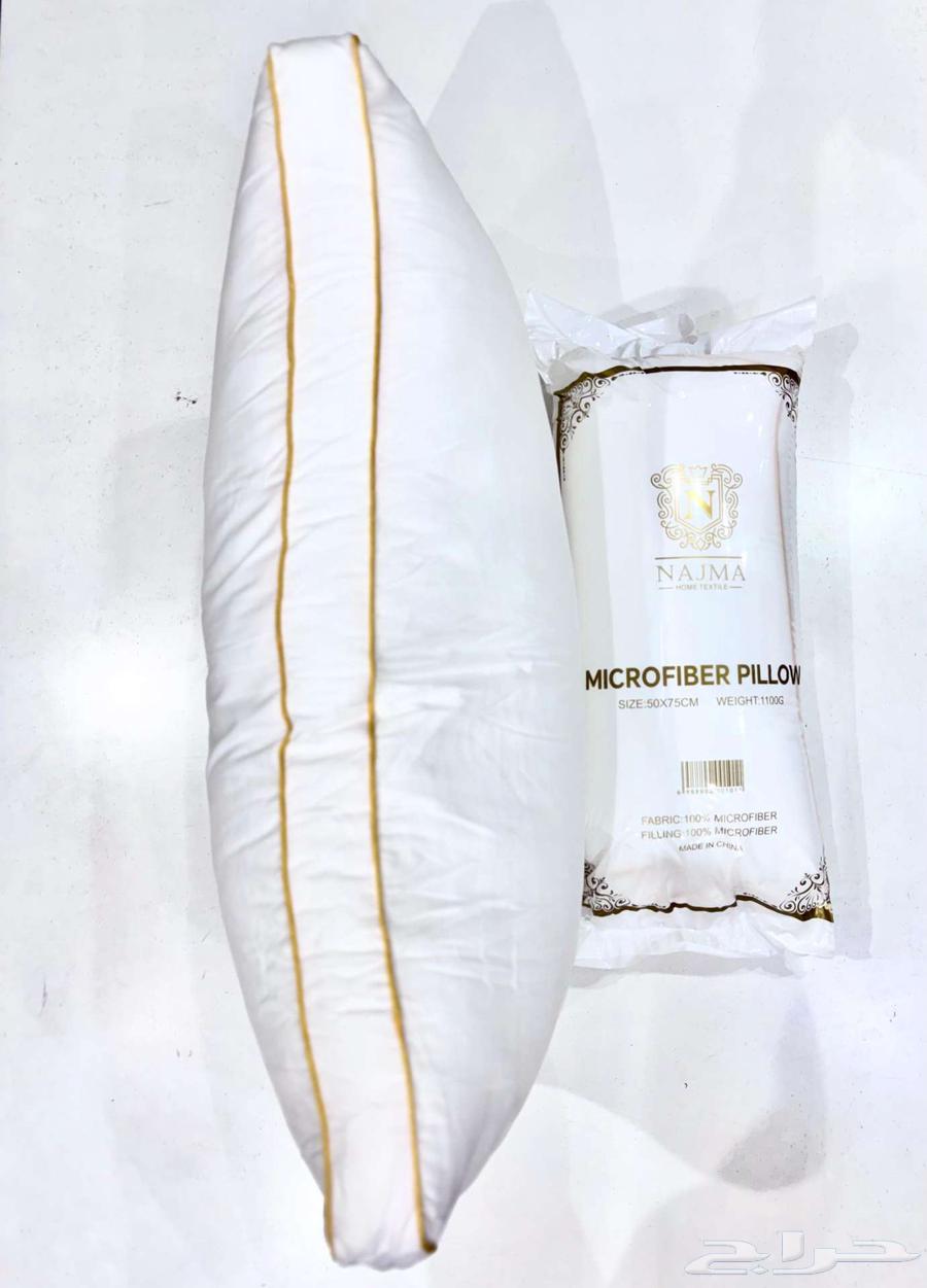 مخده فندقي مظغوط وزن 1100 جرام مكروفيبر64388674605953111
