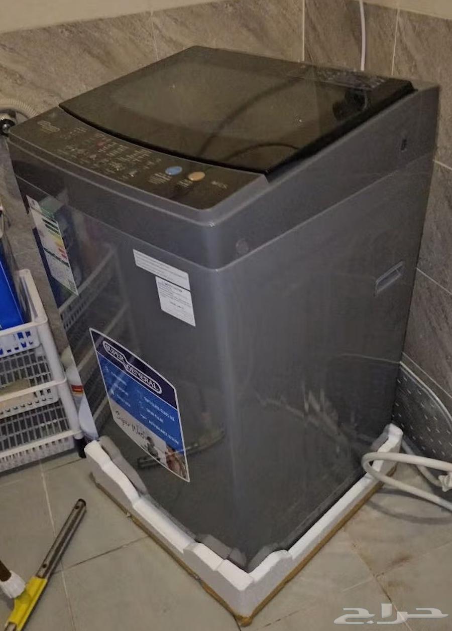 غسالة اوتوماتيك 7 كجم فضي استخدام 8 شهور64386262722307110