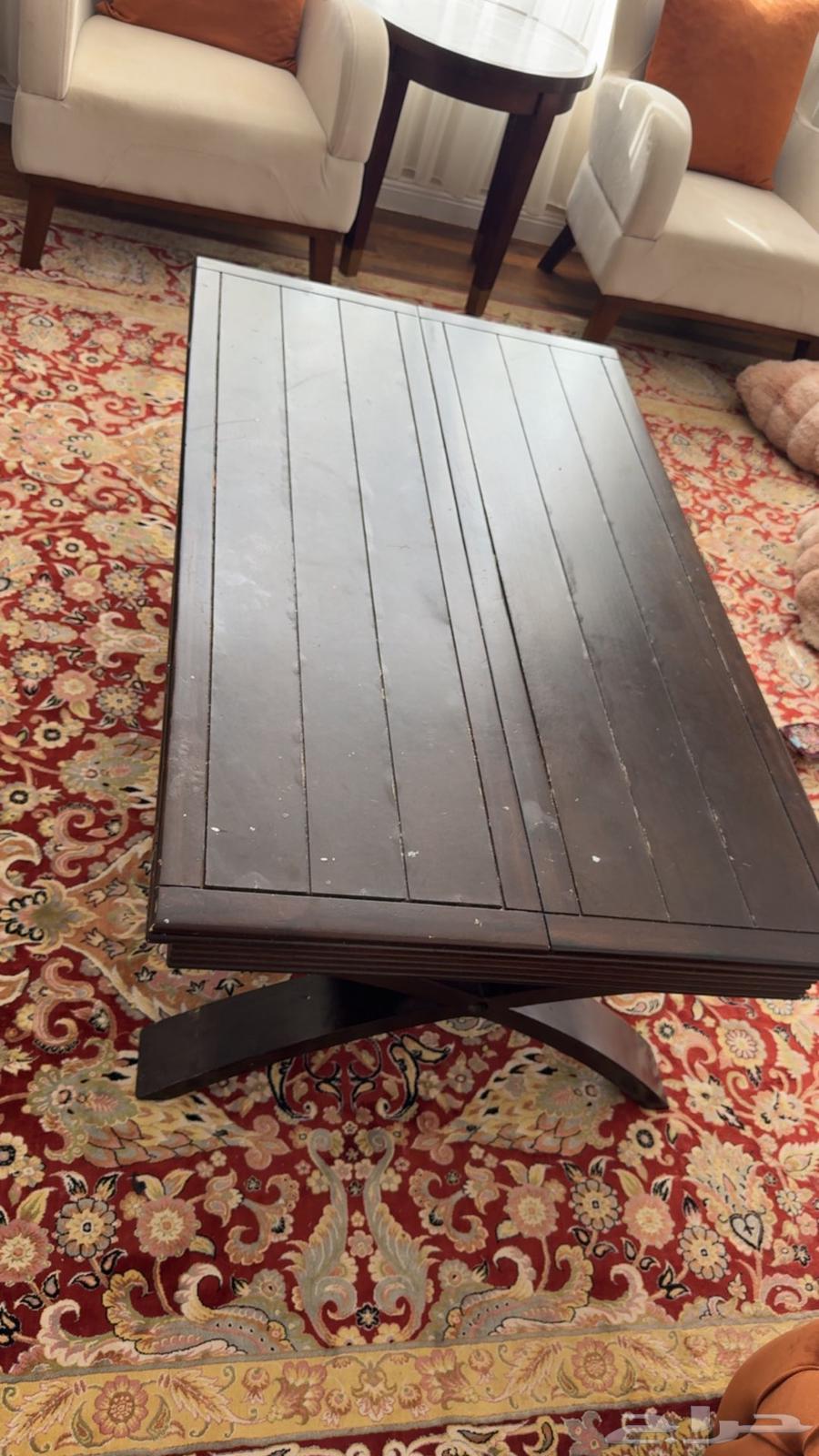 طاوله خشب من هوم سنتر64385523399809110