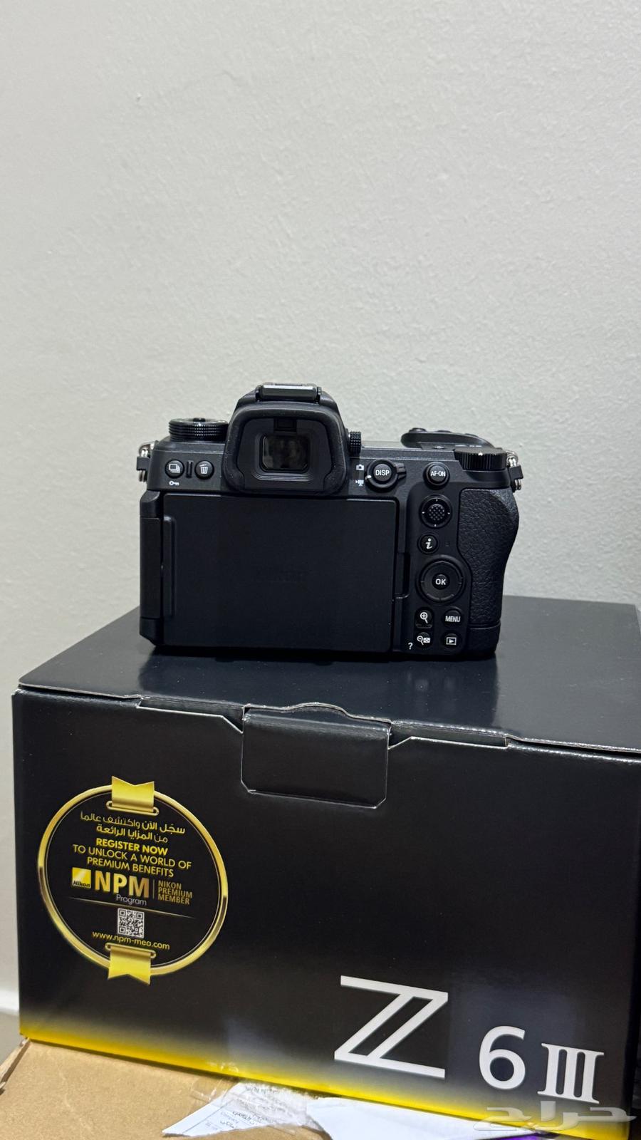 كاميرا نيكون z6iii وعدسة 50mm 1.4 استخدام قليل جدا64388702251651113