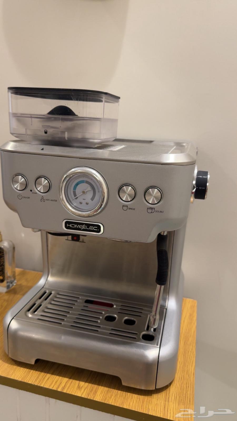 الة كوفي استعمال مره وحده وسبب البيع مافيه وقت اشتغل عليها64392786042627110