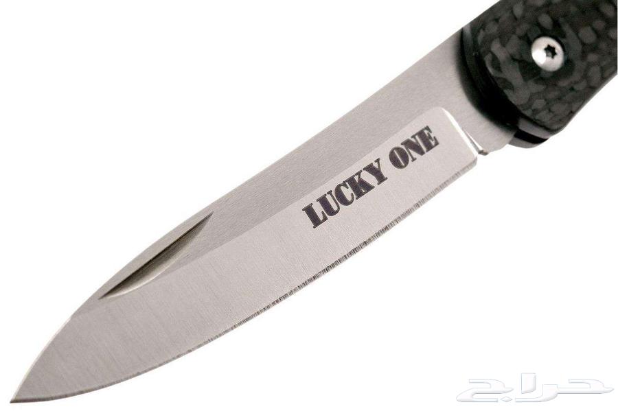 سكين كولد ستيل صناتة وتجميع إيطالية نادرة ومقطوعة من السوق64381452545153113