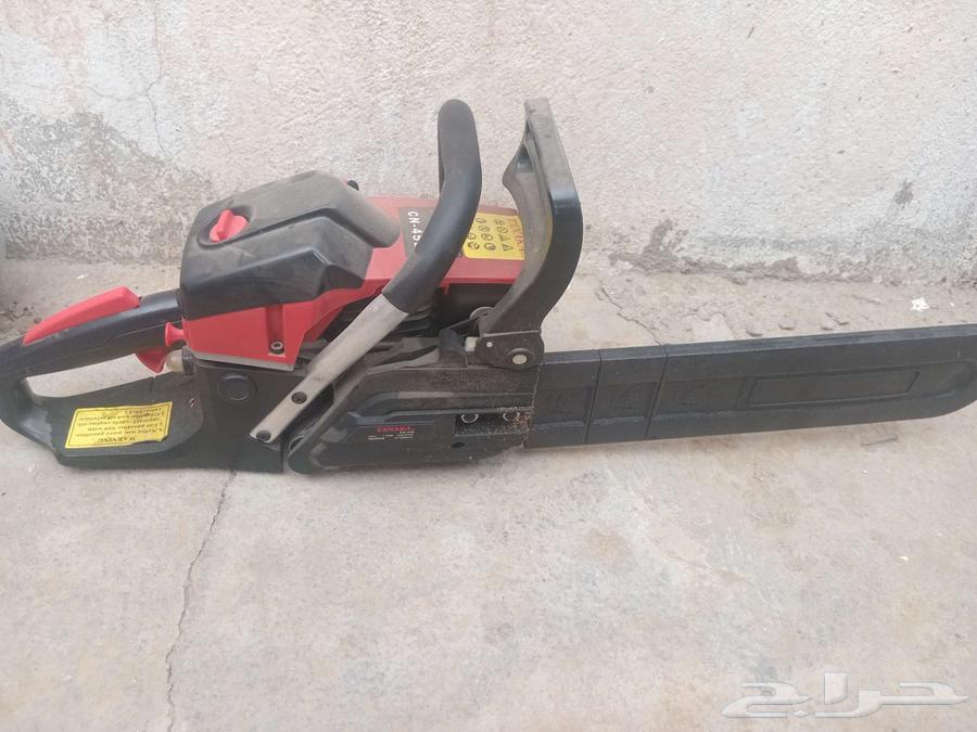 منشار اشجار زراعي بنزين صيني شبه جديد64385230543490111