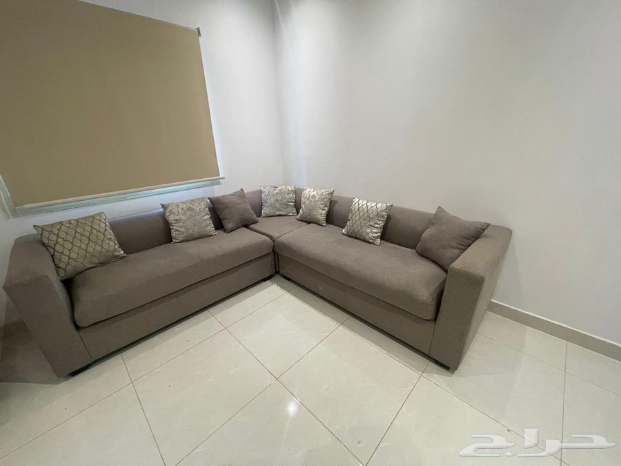 اثاث عزاب للبيع سرير و كنب ودولابين و غسالة ب 100064385831349251113