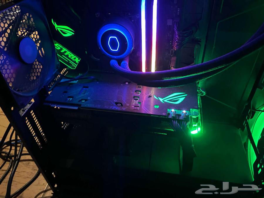 RTX 2080 TI ROG STRIX للبيع - استخدام شخصي64379559094018110